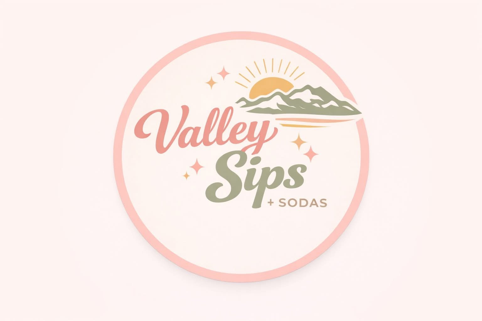 Valley Sips + Sodas logo